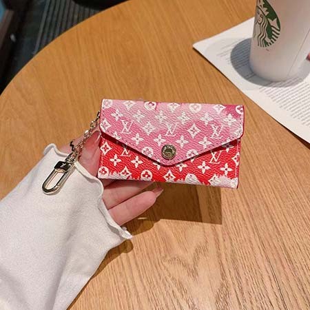 LV ウェーブ スタイル パターン 公式サイト シンクロ ハンギング カード ホルダー キー バッグ レザー ユニバーサル