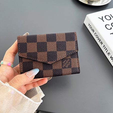 LV グッチ バーバリー アコーディオン カード ホルダー