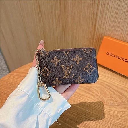 LV カードホルダー 小銭入れ ヘッドフォンバッグ レザー ユニバーサル