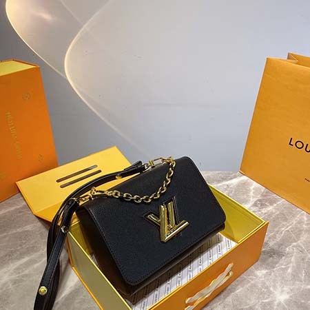 ルイヴィトン | LV公式ウェブサイトと同じスタイル LV フリップ クロスボディバッグ ツイストレザー: 23*16cm