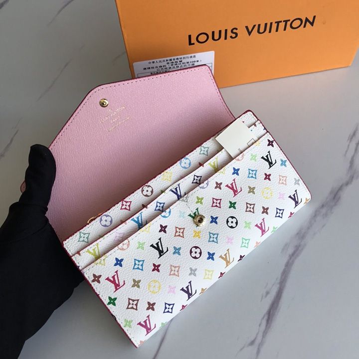 ハイブランド ルイヴィトン 30 代 40 代 風 新作 LV エンベロープ風財布 8色 PU:19x10cm