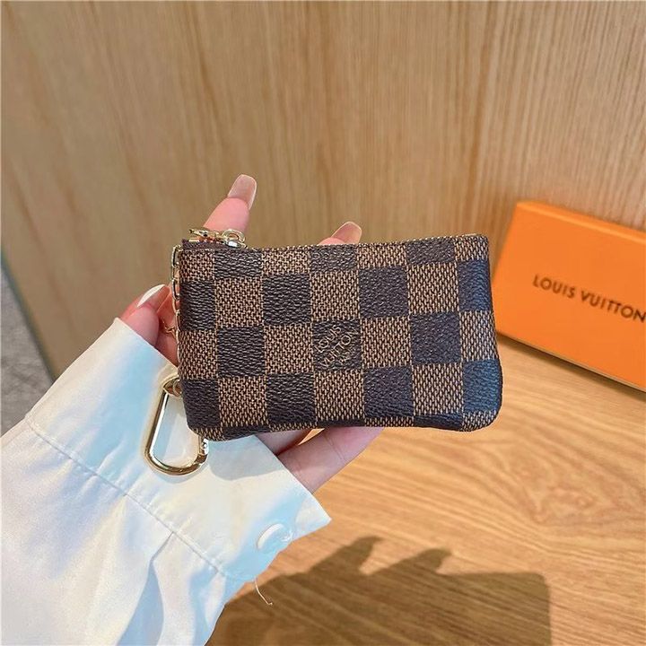 LV カードホルダー 小銭入れ ヘッドフォンバッグ レザー ユニバーサル