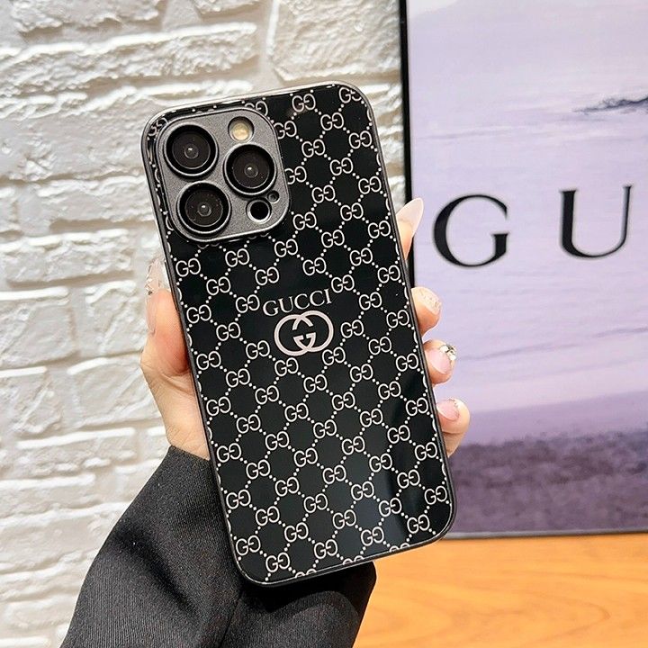 ハイブランド gucci 15 プロ カバー シリコン グッチ ブランド 13 mini スマホケース ブラック 人気 海外 15 pro 14 プラス 16 plus 15 pro max 