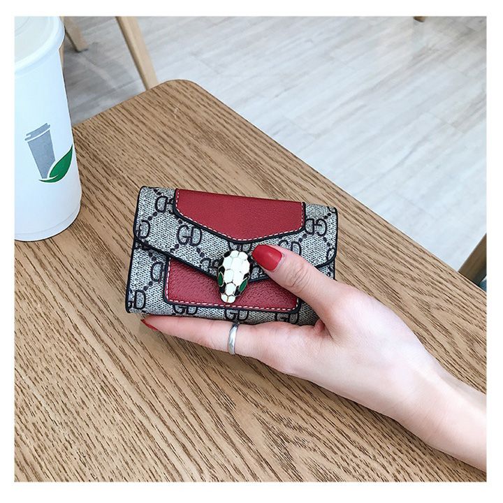 gucci 30 代 20 代 女子 風 ファッショナブルなグッチ 2025 スモール ハンド ウォレット ショート/高品質カード ホルダー グリーン/レッド/ピンク/ブラウン - yooxbrand 優れたオンライン ストア