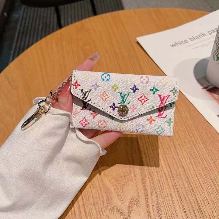 LV Xiaohua 公式ウェブサイト 同期吊り下げカードホルダー キーバッグ レザー ユニバーサル