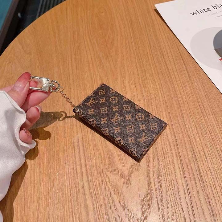 LV Xiaohua 公式ウェブサイト 同期吊り下げカードホルダー キーバッグ レザー ユニバーサル